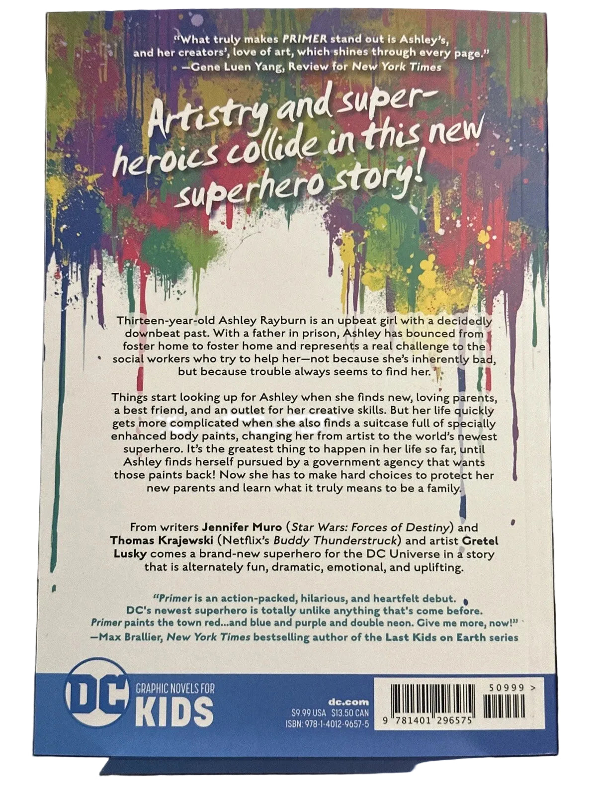 Primer : A Superhero Graphic Novel by Thomas Krajewski and Jennifer Muro 2020 | Seventh Print