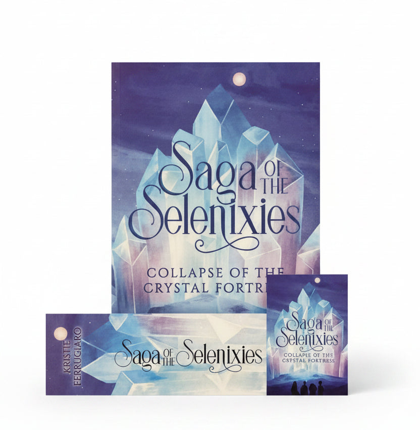 Saga of the Selenixies: Collapse of the Crystal Fortress — Signed by Author Kristie Ferrugiaro