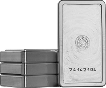 Scottsdale Stacker Lion 10 oz Silver Bar | 0.999 Fine Silver