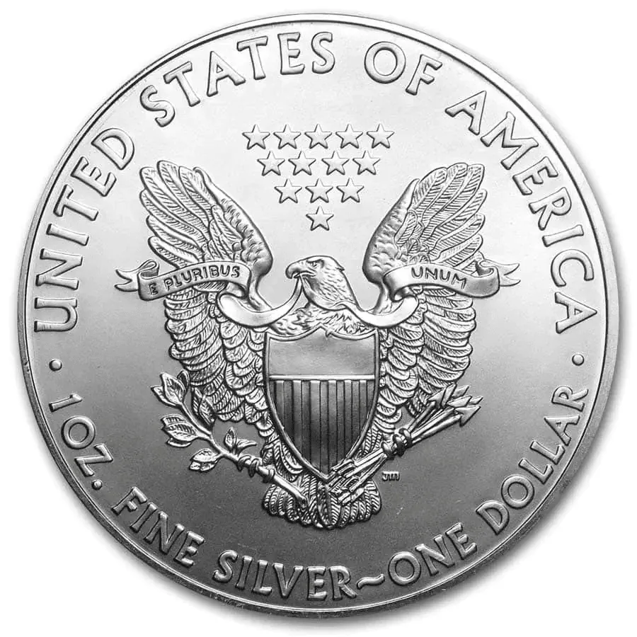 1 oz American Silver Eagle BU (Random Year) | .999 Fine Silver | U.S. Mint