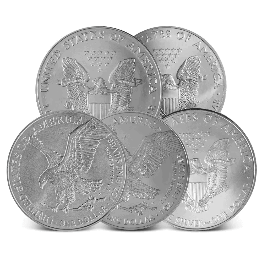 1 oz American Silver Eagle BU (Random Year) | .999 Fine Silver | U.S. Mint