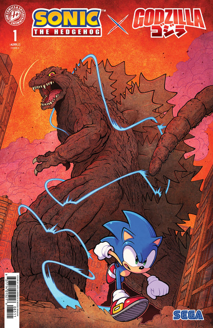Sonic the Hedgehog x Godzilla #1 | First Print | Cover Select (CVR A / CVR D)