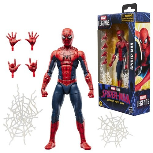 Hasbro Marvel Legends Spider-Man 6-Inch Action Figure | Brand New Day Wave