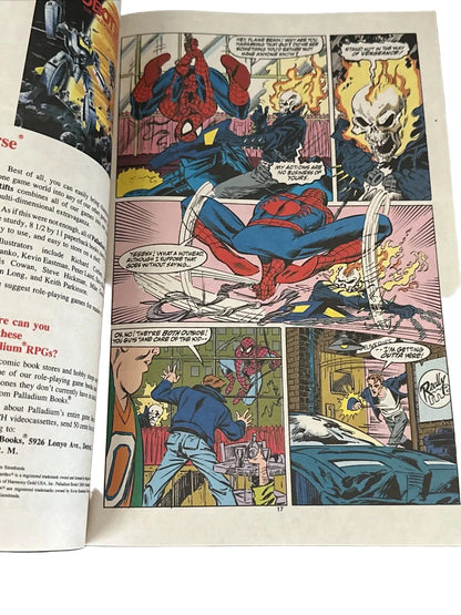 Amazing Spider-Man: Hit and Run! #3 — Spidey & Ghost Rider | 1st Print | Raw High-Grade | Marvel 1992