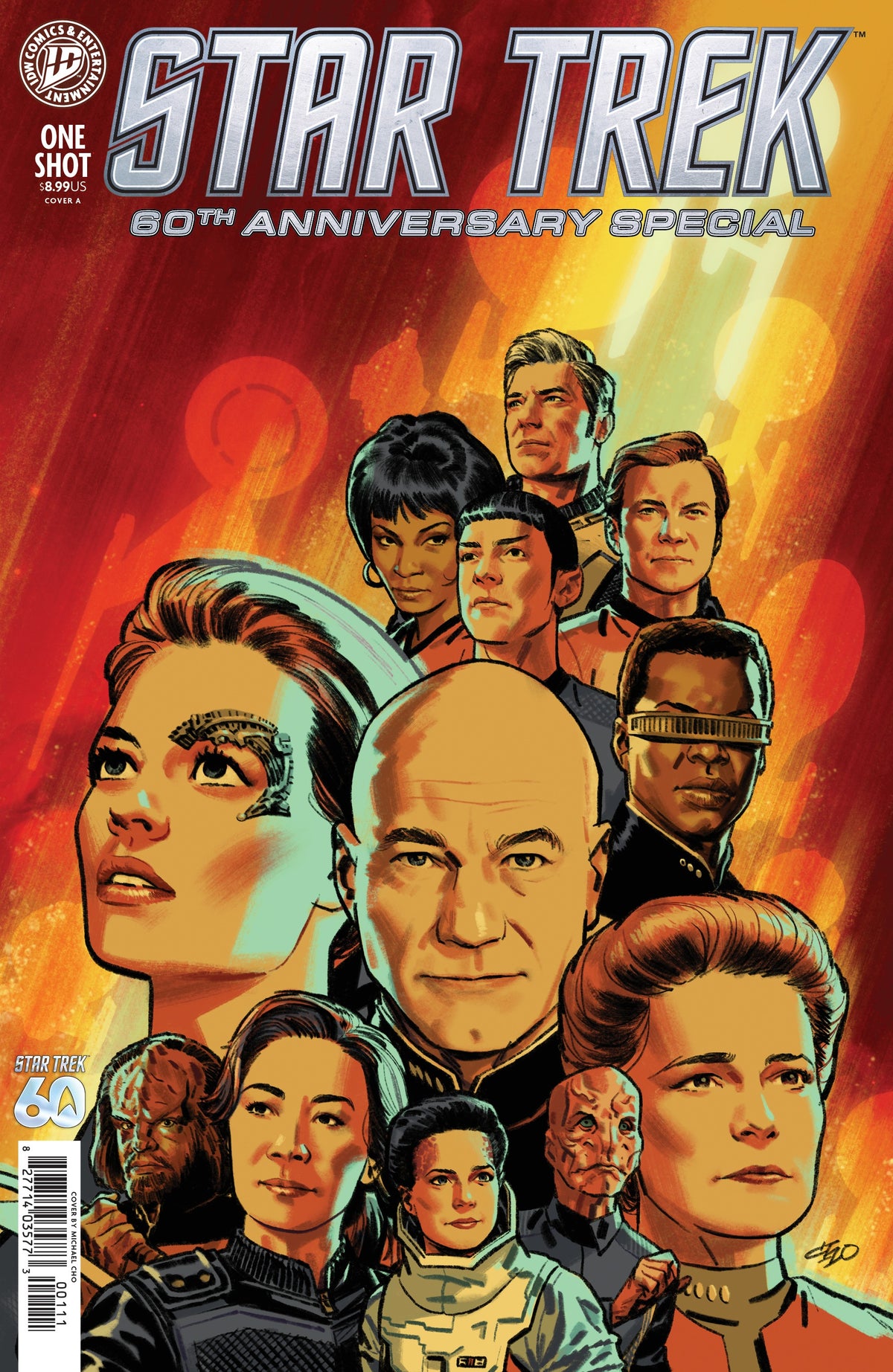 Star Trek: 60th Anniversary Special — Cover A (Michael Cho) | One-Shot | IDW 2026