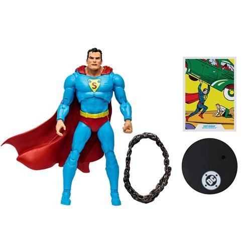 McFarlane Toys DC Multiverse Superman (Action Comics #1) 7-Inch Action Figure | Vault Collection Wave 1