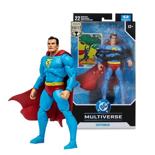 McFarlane Toys DC Multiverse Superman (Action Comics #1) 7-Inch Action Figure | Vault Collection Wave 1