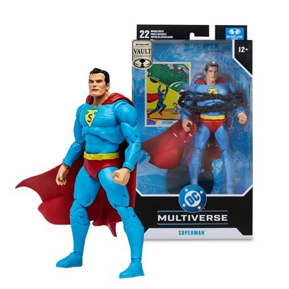 McFarlane Toys DC Multiverse Superman (Action Comics #1) 7-Inch Action Figure | Vault Collection Wave 1