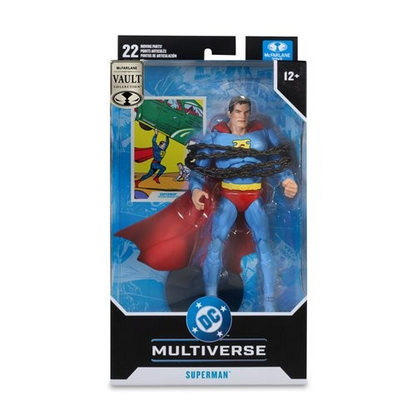 McFarlane Toys DC Multiverse Superman (Action Comics #1) 7-Inch Action Figure | Vault Collection Wave 1