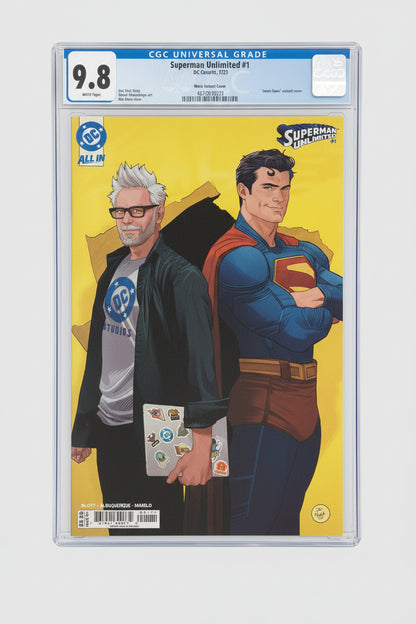 Superman Unlimited #1 (2025) | CGC 9.8 NM/Mint | Dan Mora Variant | James Gunn Era