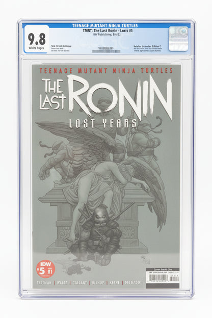 TMNT: The Last Ronin – Lost Years #5 (Aug 2023) Retailer Incentive Edition C | CGC 9.8