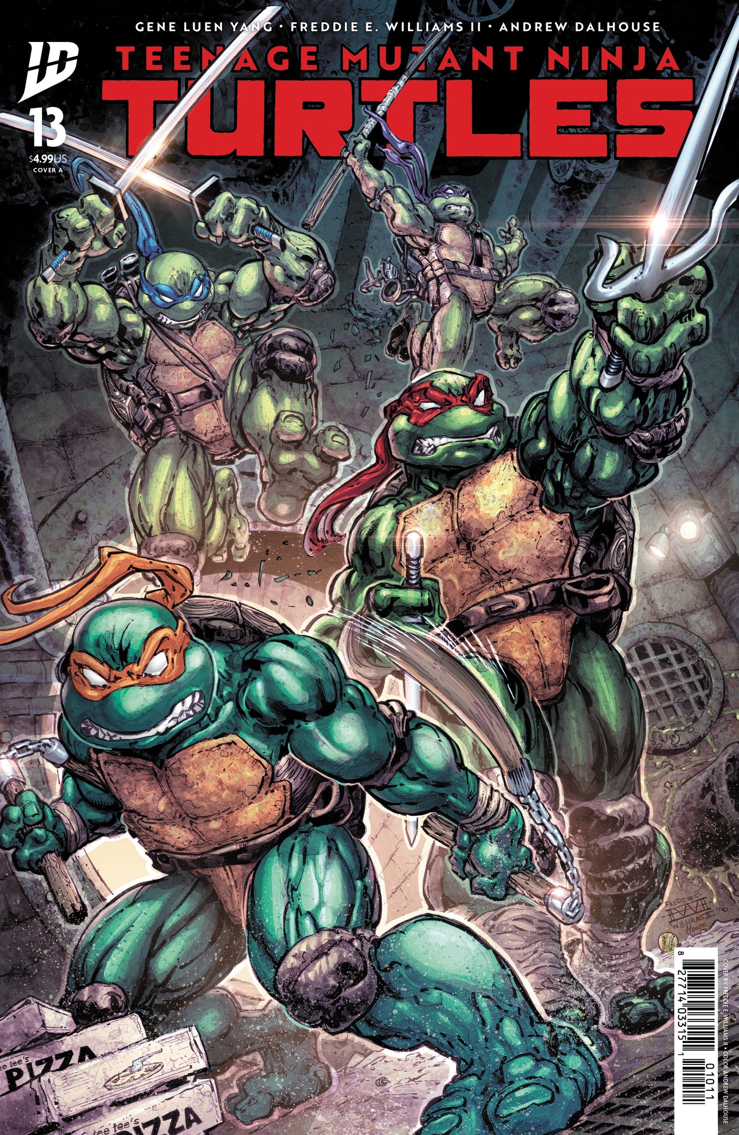 Teenage Mutant Ninja Turtles #13 - Cover Select