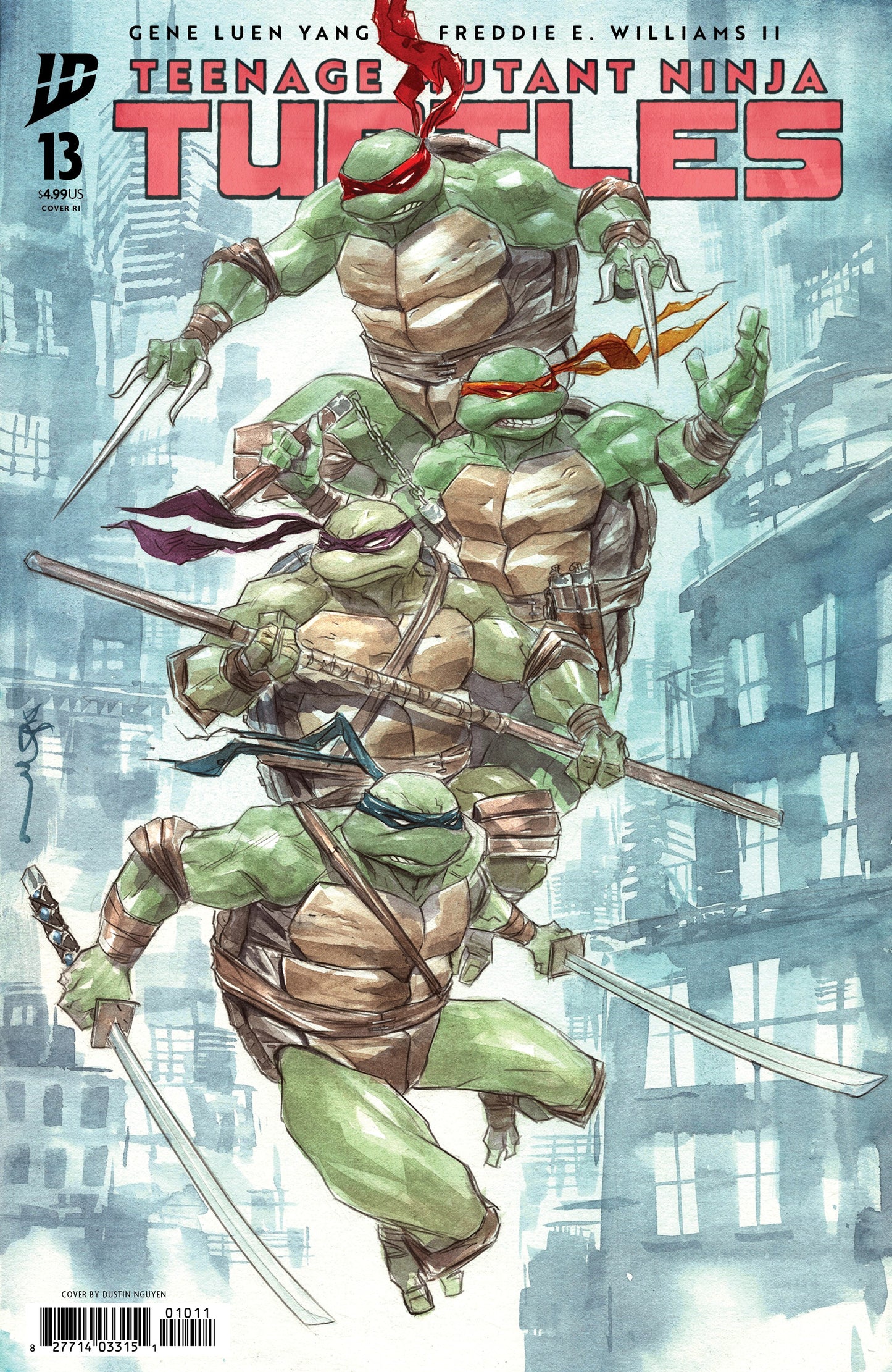Teenage Mutant Ninja Turtles #13 - Cover Select