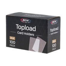 Topload Card Holders 35pt 100 pack | BCW