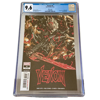 Venom #4 CGC 9.6 Third Printing LGY169 | Donny Cates and Ryan Stegman | Marvel Comics