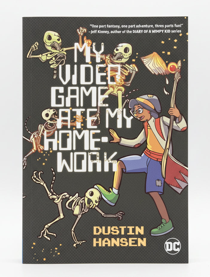 My Video Game Ate My Homework by Dustin Hansen Trade Paperback | First Print