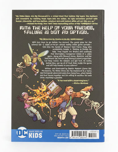 My Video Game Ate My Homework by Dustin Hansen Trade Paperback | First Print