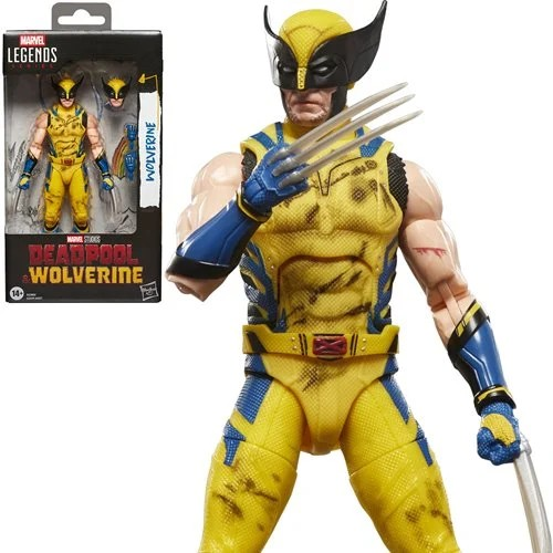 Hasbro Marvel Legends Wolverine 6-Inch Action Figure | Deadpool & Wolverine Wave