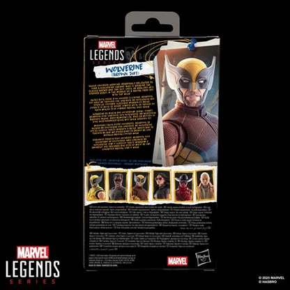 Hasbro Marvel Legends Wolverine (Brown Suit) 6-Inch Action Figure | Deadpool & Wolverine Wave