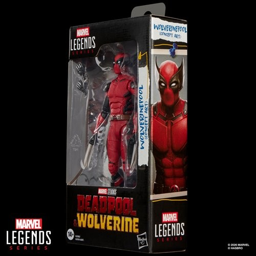 Marvel Legends Wolverinepool (Concept Art) 6-Inch Action Figure | Deadpool & Wolverine