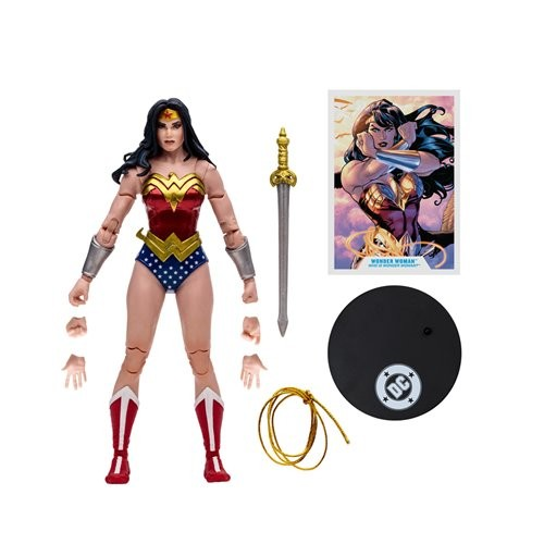 McFarlane Toys DC Multiverse Wonder Woman (Classic) 7-Inch Action Figure | Vault Collection Wave 1