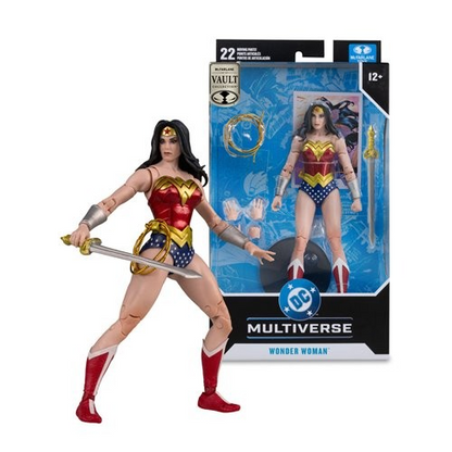 McFarlane Toys DC Multiverse Wonder Woman (Classic) 7-Inch Action Figure | Vault Collection Wave 1