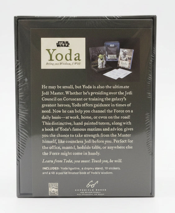 Star Wars Yoda: Bring You Wisdom, I Will | Figurine & Wisdom Cards Set