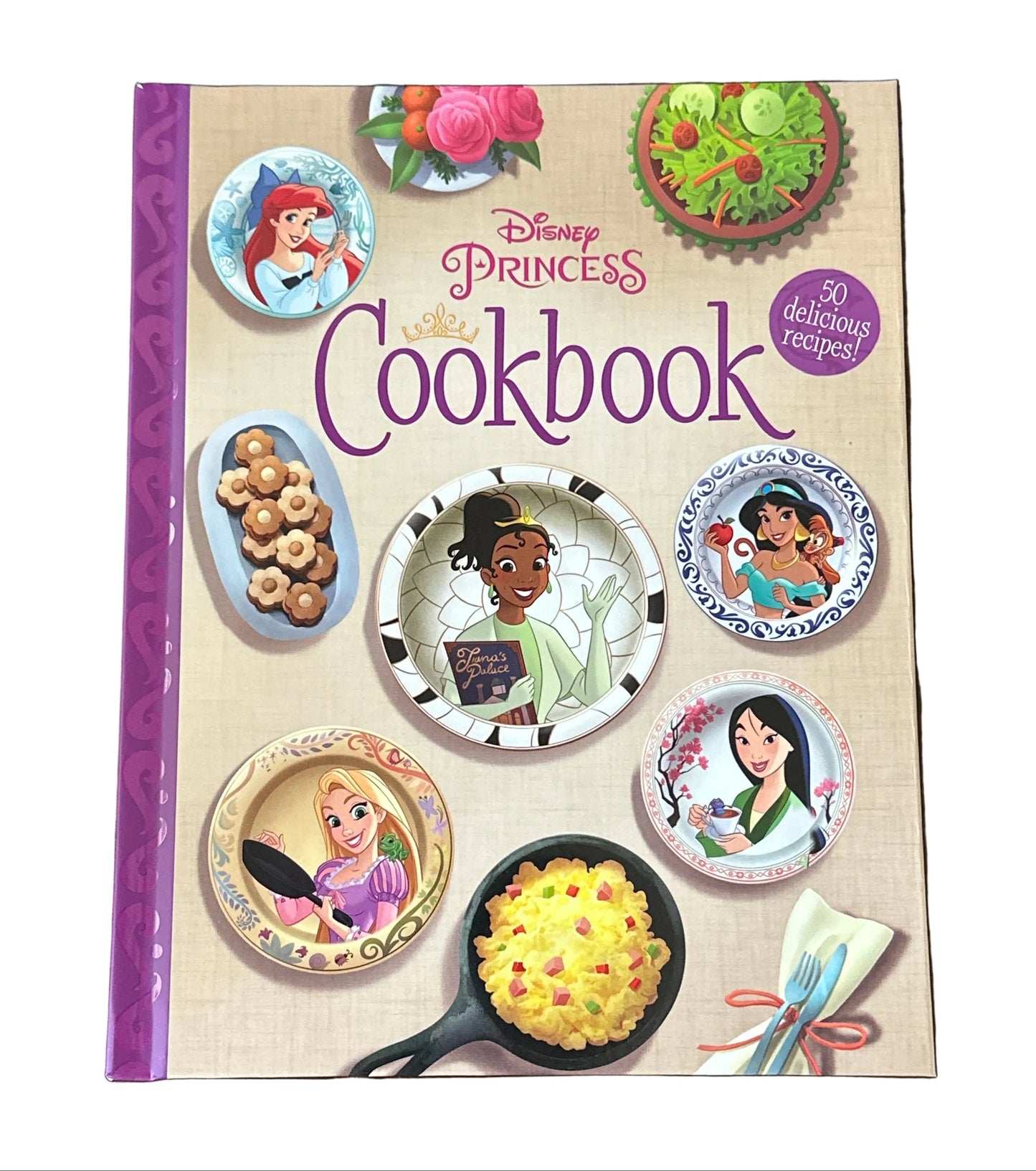 The Disney Princess Cookbook by Disney Books Hardcover